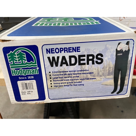 new in box hodgman neoprene waders sz XXL - Picture 2 of 7